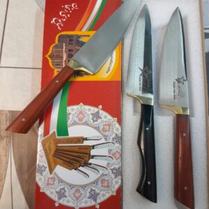 کارد آشپزخانه ستاره استیل سایز۳زنجان۰